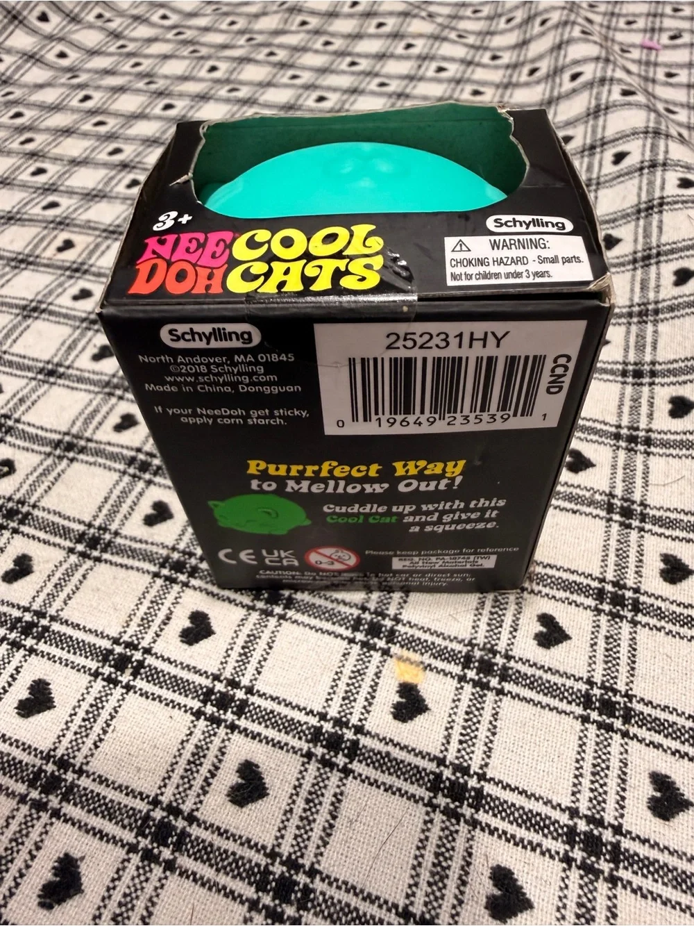 NIB Needoh Teal Cool Cats - don’t overpay! Get it for a steal from me. 😻